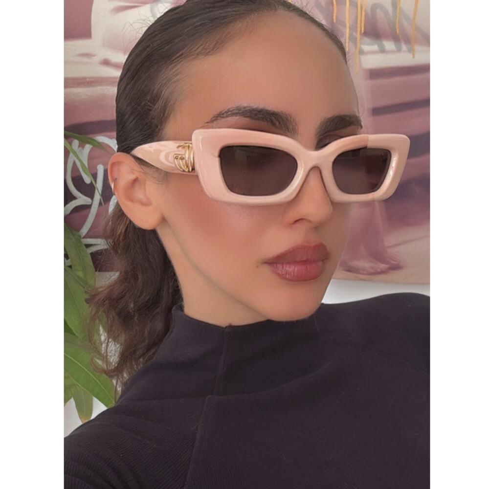 NEW Gucci GG1827S Pink Cat Eye Sunglasses